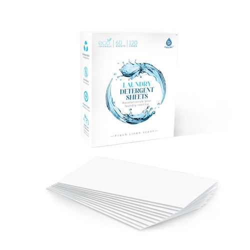 Natural Laundry Detergent Sheets — Fresh Linen