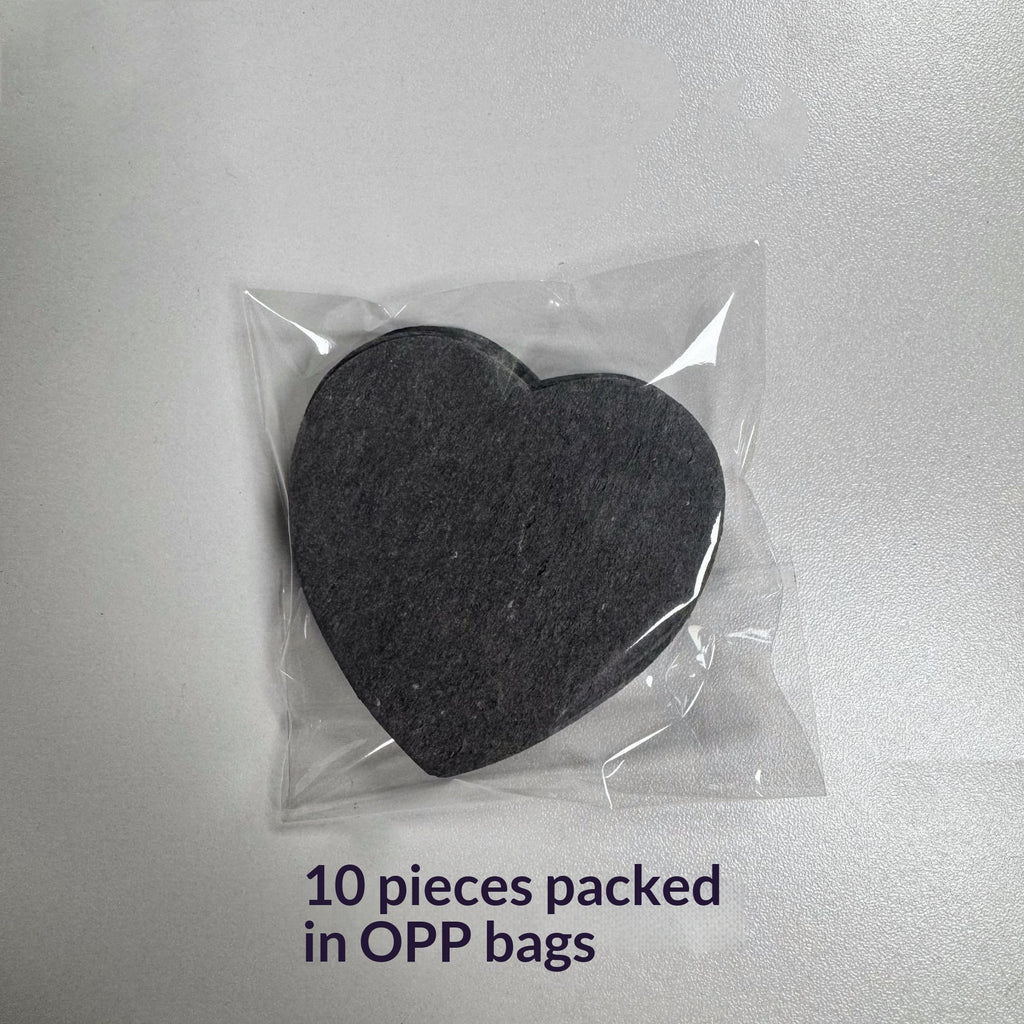 Biodegradable Heart-Shaped Wash Sponge For Deep Cleansing And Makeup Removal