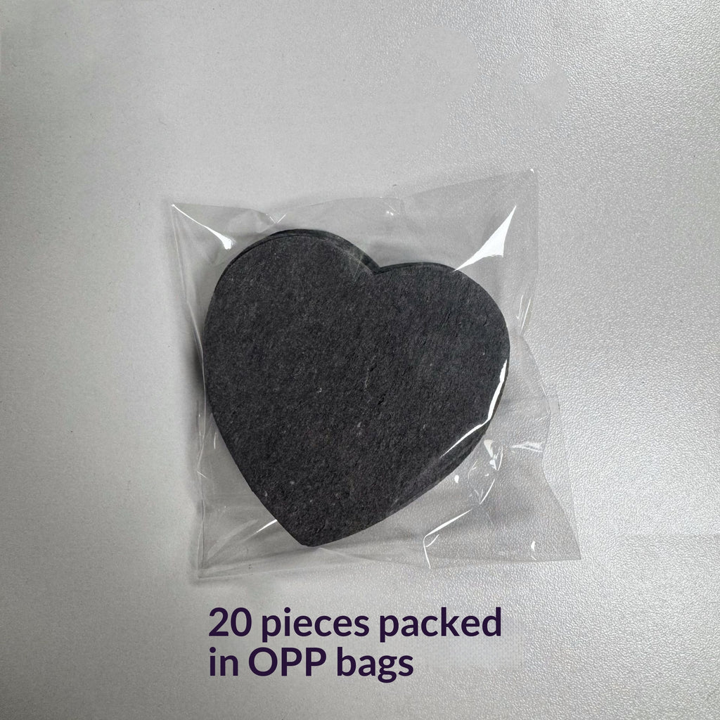 Biodegradable Heart-Shaped Wash Sponge For Deep Cleansing And Makeup Removal