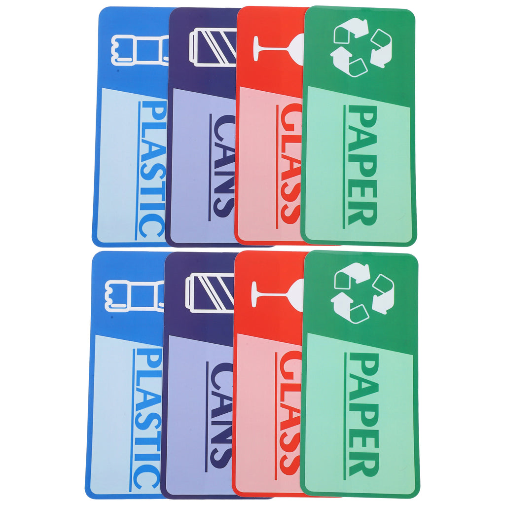 Eco Friendly Kitchen Waste Management Labels Garbage Collection Reminder Stickers Household Recycling Organizer