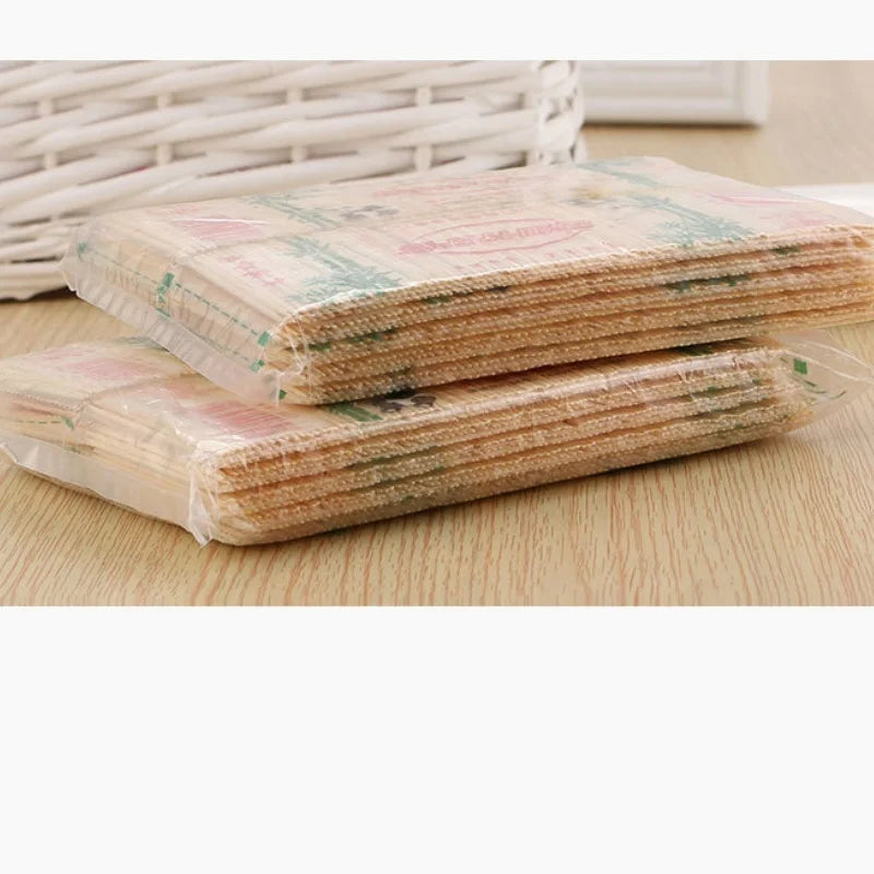 1Pack Bamboo Toothpicks Oral Wooden Tooth Pick Care Bamboo Products Chinese Style Toothpicks