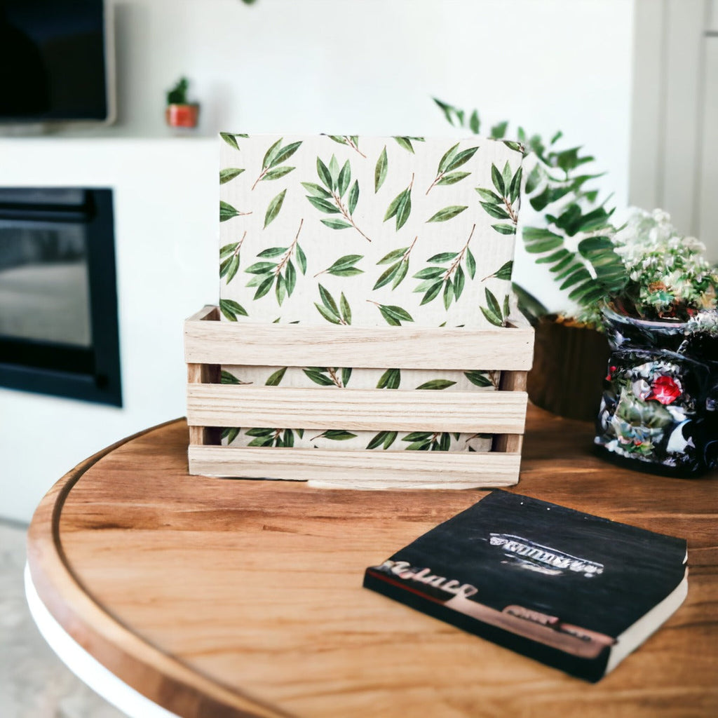 Herb Garden Biodegradable Dish Cloth