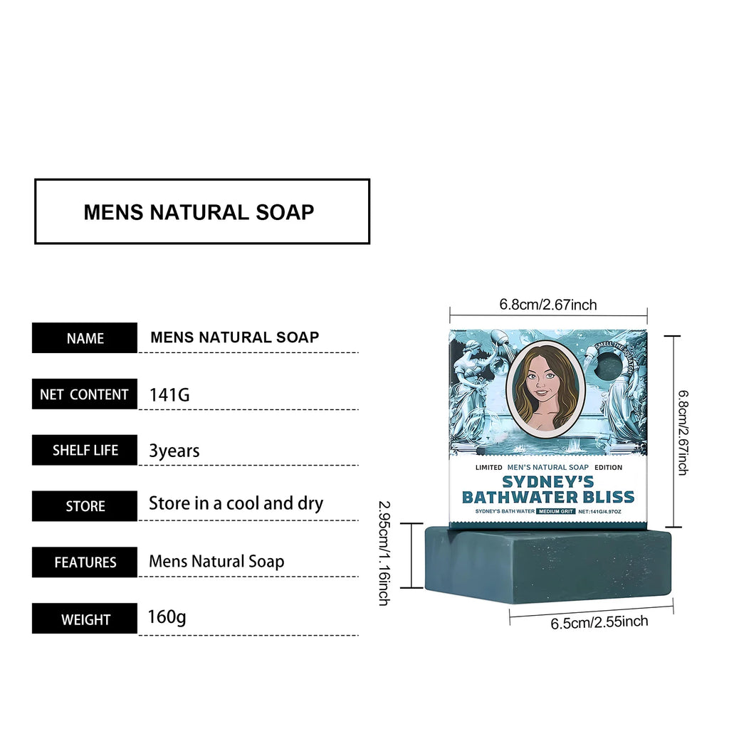 Natural Soap Nourishing Bath Deep Clean Moisturize Gentle Non-irritating Oil Control Refreshing Skin Smooth Removes Odors Care