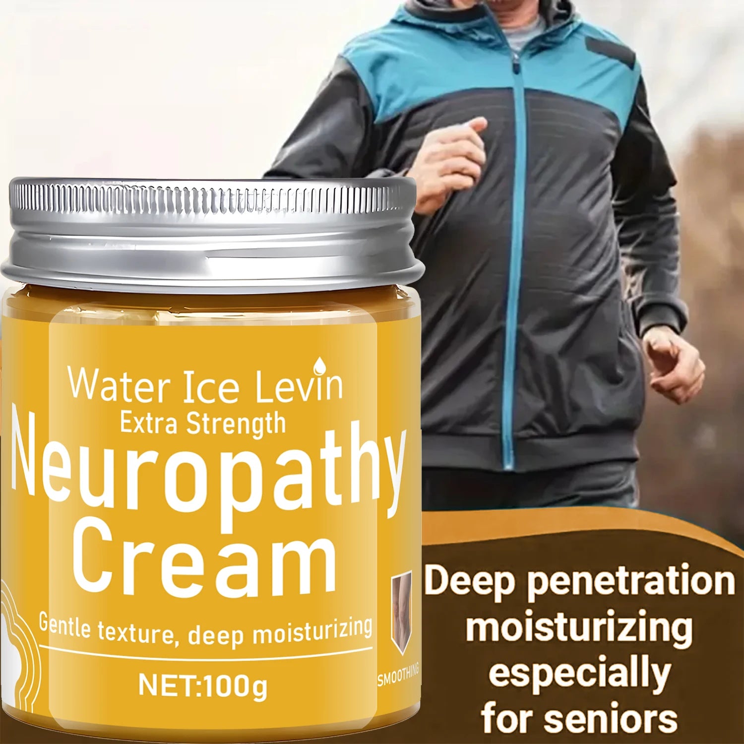 Natural Plant Body Cream with Eucalyptus Oil - Deeply Moisturizing, Lightweight Texture
