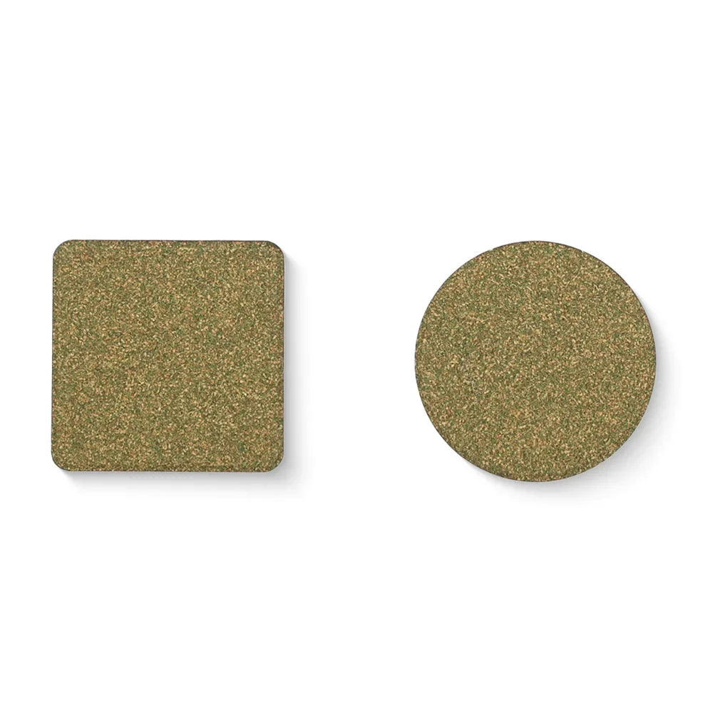 Eco-friendly Tea Dregs Cork Coasters Heat Insulation Anti-scald  Non-slip  Coaster Table Decoration and Accessories