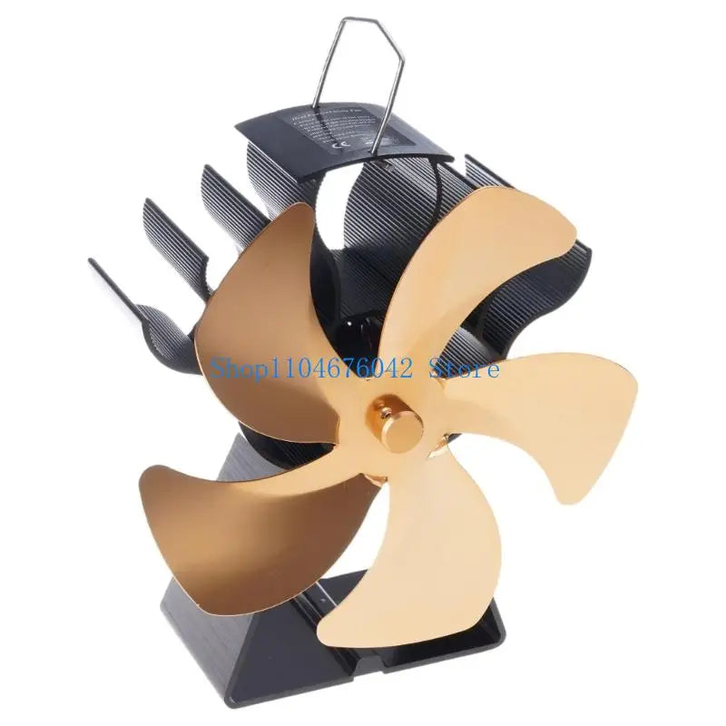 652F Eco Friendly Fireplace Fan Stove Fan for Wood Log for Burner Fireplace Increases