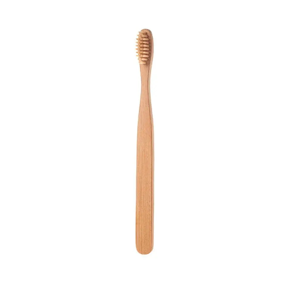 Eco-Friendly Bamboo Toothbrush Set - Soft Bristle Charcoal Infused, Biodegradable Oral Care