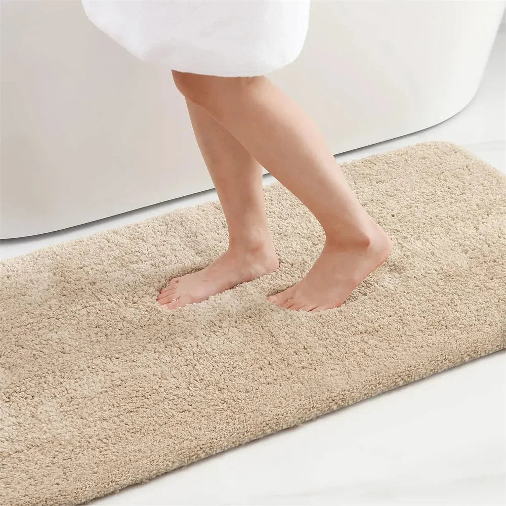 Simple Bathroom Luxury Carpets, Water-Absorbing Bath MATS, Shower MATS, Floor Protection MATS, Home Decorations