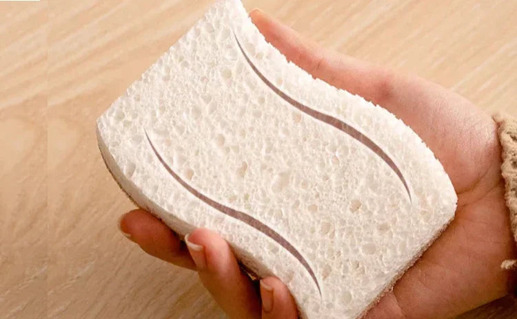 Eco-Friendly Natural Plant Scrub Sponges and Coconut Scrubber Sponge Natural Sponges for Dishes Eco Friendly Kitchen Accessories
