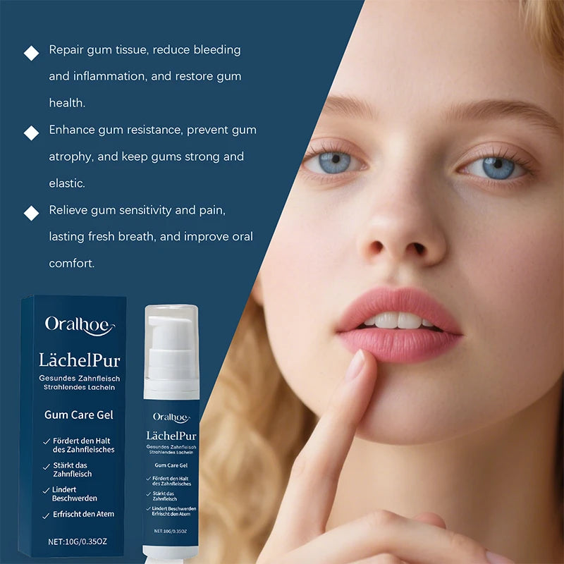 ORALHOE Tooth Care Gel Gentle Care Clean Comfortable Teeth Fresh Natural Shine Gel Oral Care Products