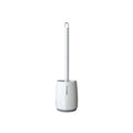 1 large floor standing toilet brush, extended handle toilet gap cleaning brush, nylon soft bristled brush, suitable for bathroom