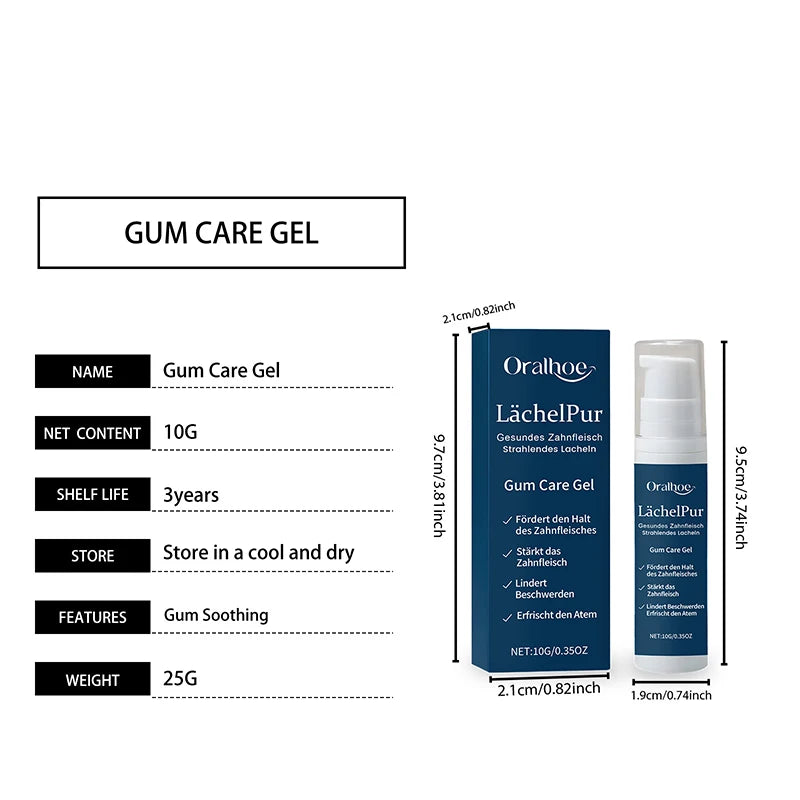 ORALHOE Tooth Care Gel Gentle Care Clean Comfortable Teeth Fresh Natural Shine Gel Oral Care Products