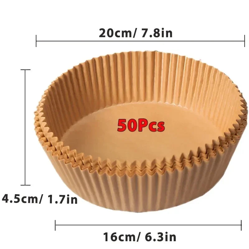 Air Kitchens Accessories Fryer Kitchen Gadgets Disposable Paper Utensils Pastry Baking Supplies Accessory Bakeware Dining Bar