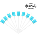 100pcs Disposable Oral Care Sponge Swab Tooth Cleaning Mouth Swabs With Stick Sponge Head Cleaning Cleaner Swab Sponges Swab