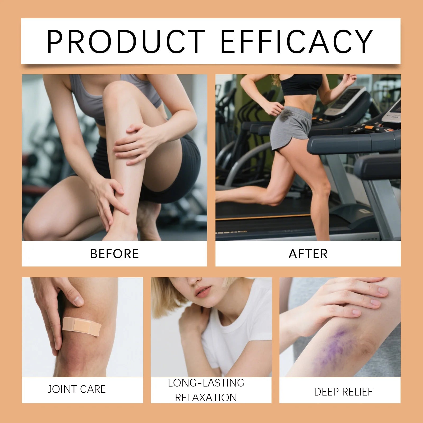 Natural Herbal Joint Care Massage Balm Soothing Comfort Body Cream Sports Support Fast Absorbing Non Greasy Daily Care Formula