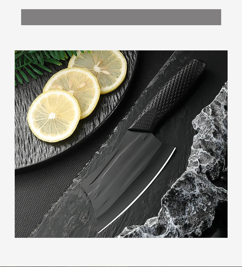 Professional kitchen stainless steel kitchen knives, household chef knives, meat slicing knives, light and sharp kitchen knives