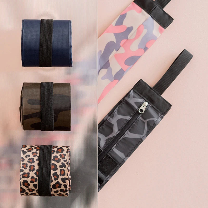 Foldable Shopping Bag Eco-friendly Portable Large Capacity Handbag Travel Storage Bag Oversized Reusable Grocery Shopping Bag