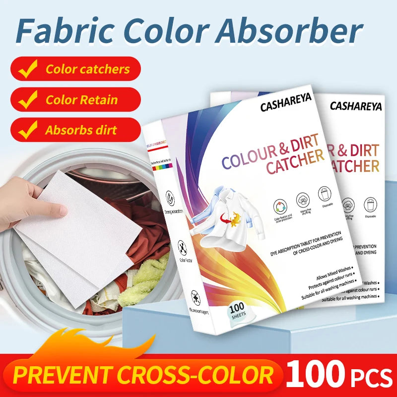 Color Catcher Laundry Sheets — 100 Pack