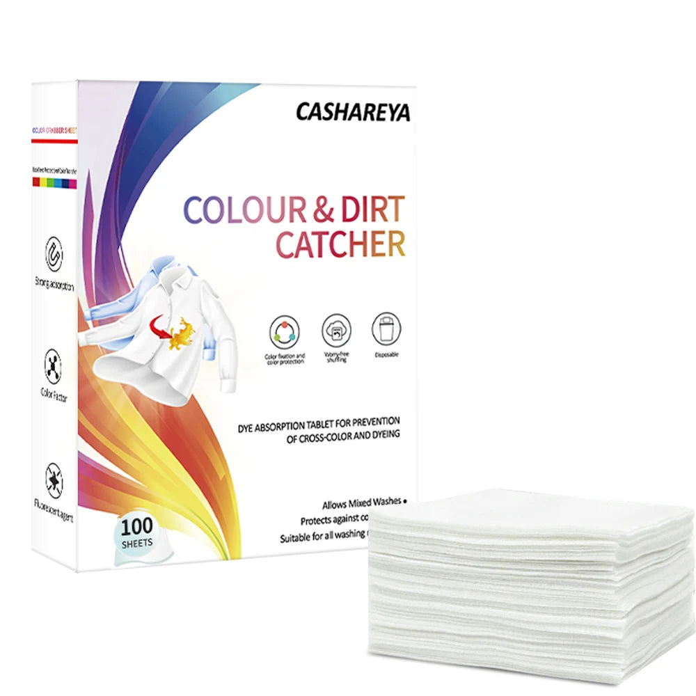 Color Catcher Laundry Sheets — 100 Pack