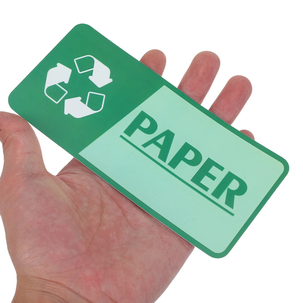 Eco Friendly Kitchen Waste Management Labels Garbage Collection Reminder Stickers Household Recycling Organizer