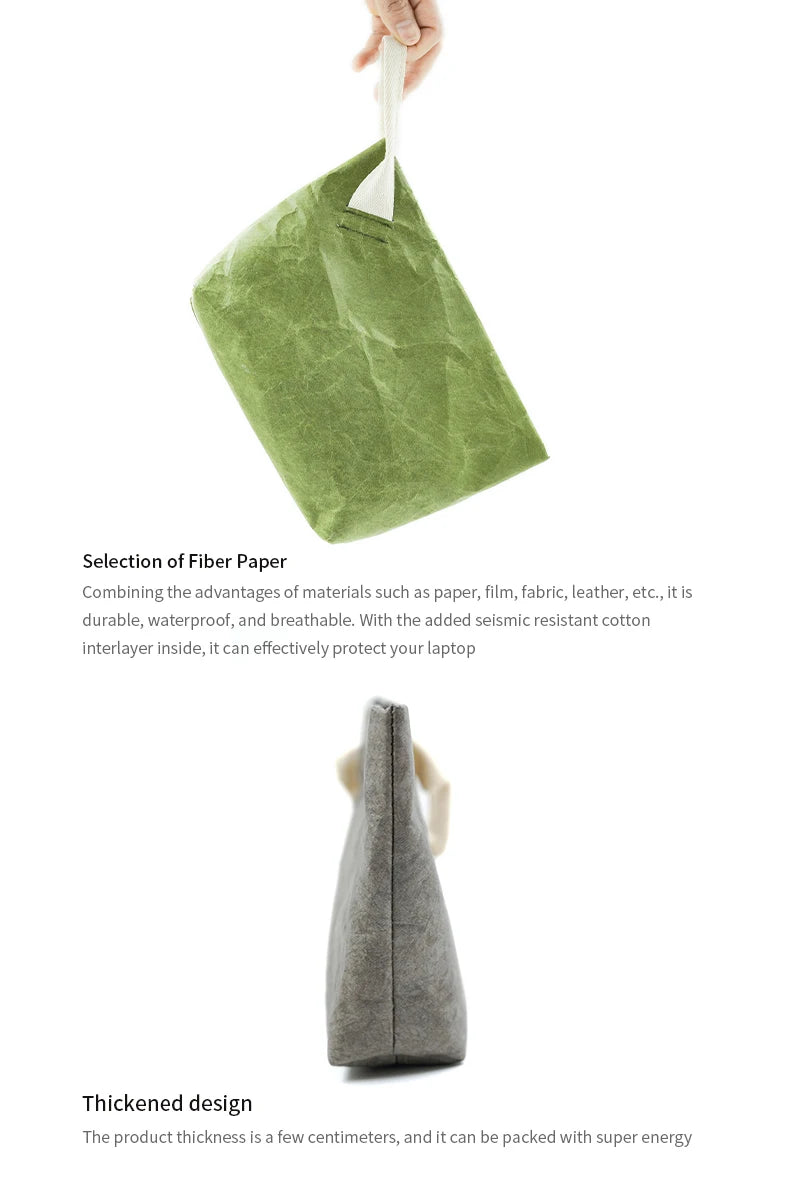 Eco - conscious 6 Inch E-Book Sleeve Lightweight Durable Retro Paper E-Reader Bag For Kindle Voyage Paperwhite6 7"