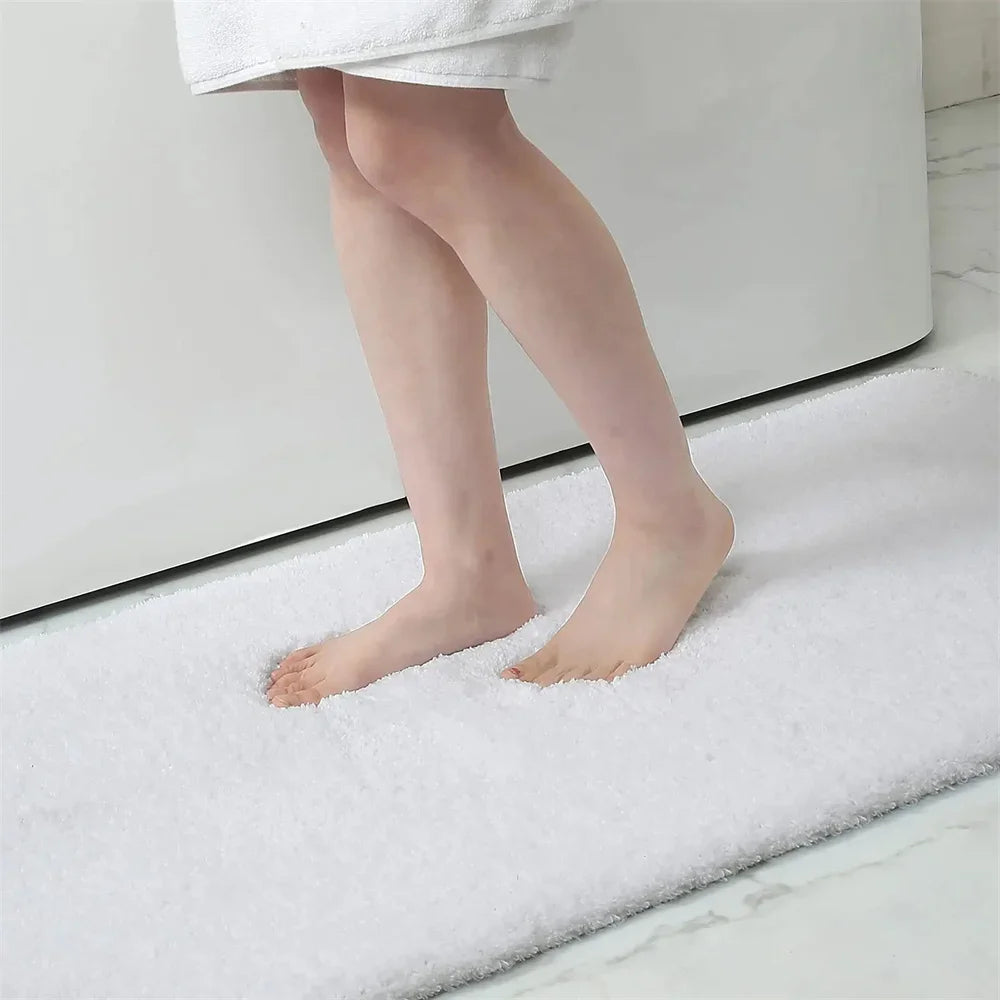 Simple Bathroom Luxury Carpets, Water-Absorbing Bath MATS, Shower MATS, Floor Protection MATS, Home Decorations