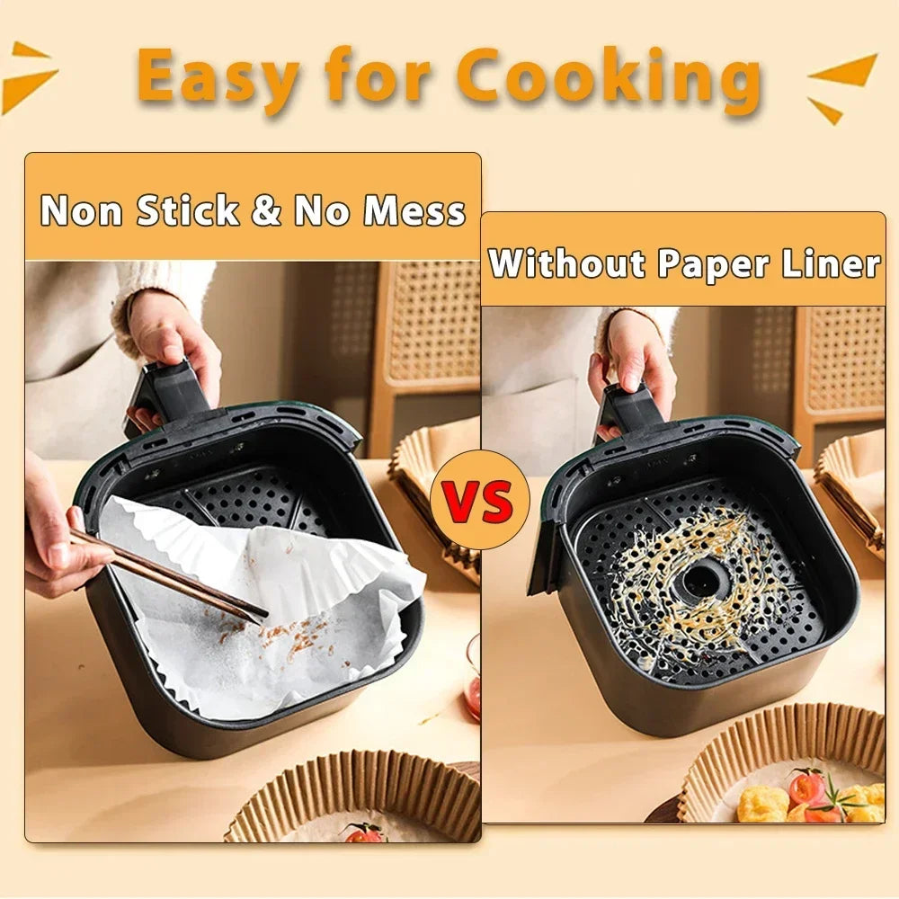 Air Kitchens Accessories Fryer Kitchen Gadgets Disposable Paper Utensils Pastry Baking Supplies Accessory Bakeware Dining Bar