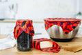 Reusable Beeswax Food Wraps - 3 Pack Eco-Friendly Alternative