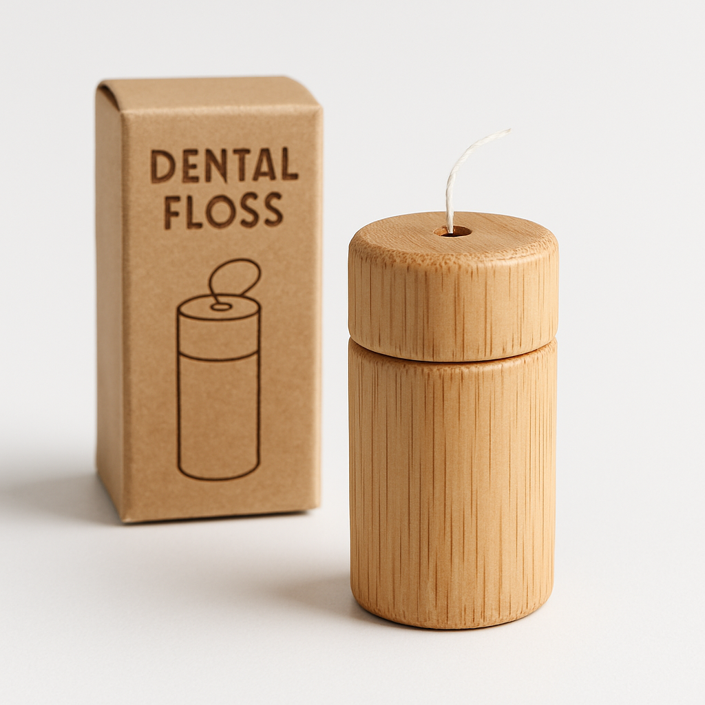 Eco-Friendly Bamboo Dental Floss 30M