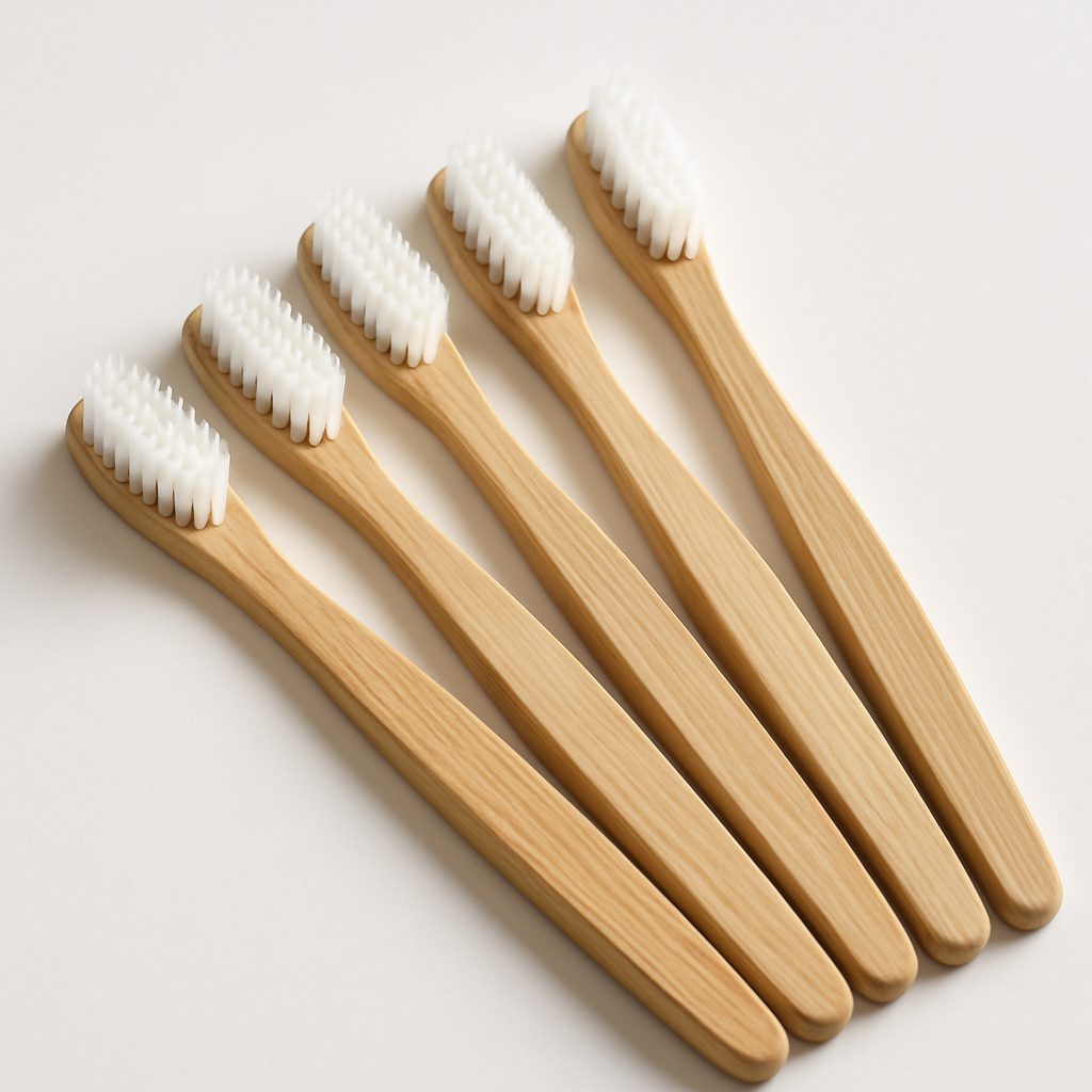 6-Pack Bamboo Toothbrush