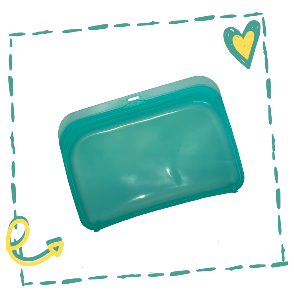 Reusable Silicone Food Storage Bags — Set of 3
